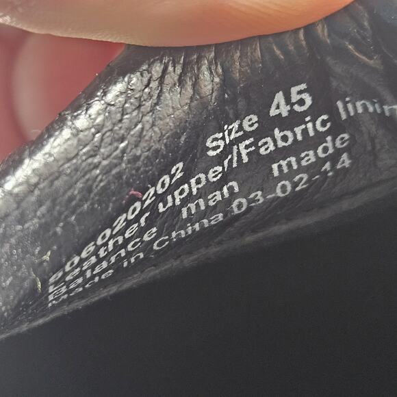 Dansko Men's 11.5-12 45 Pro Professional Black Leather Clogs Shoes Work - Picture 9 of 9